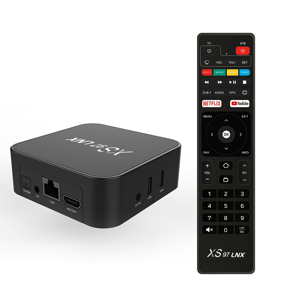 STB full ott stb high quality decoding up to 4K@60fps iptv box linux ...