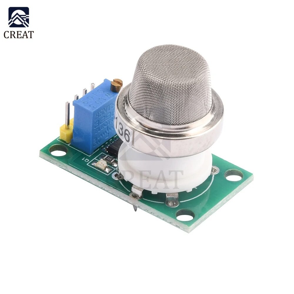 MQ-136 MQ136 Hydrogen Sulfide Gas Sensor Probe H2S Gas Detection Sensor ...