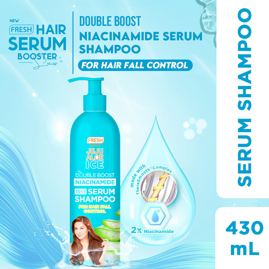 Fresh Hairlab Jeju Aloe Ice Double Boost Niacinamide 15 in 1 Serum ...