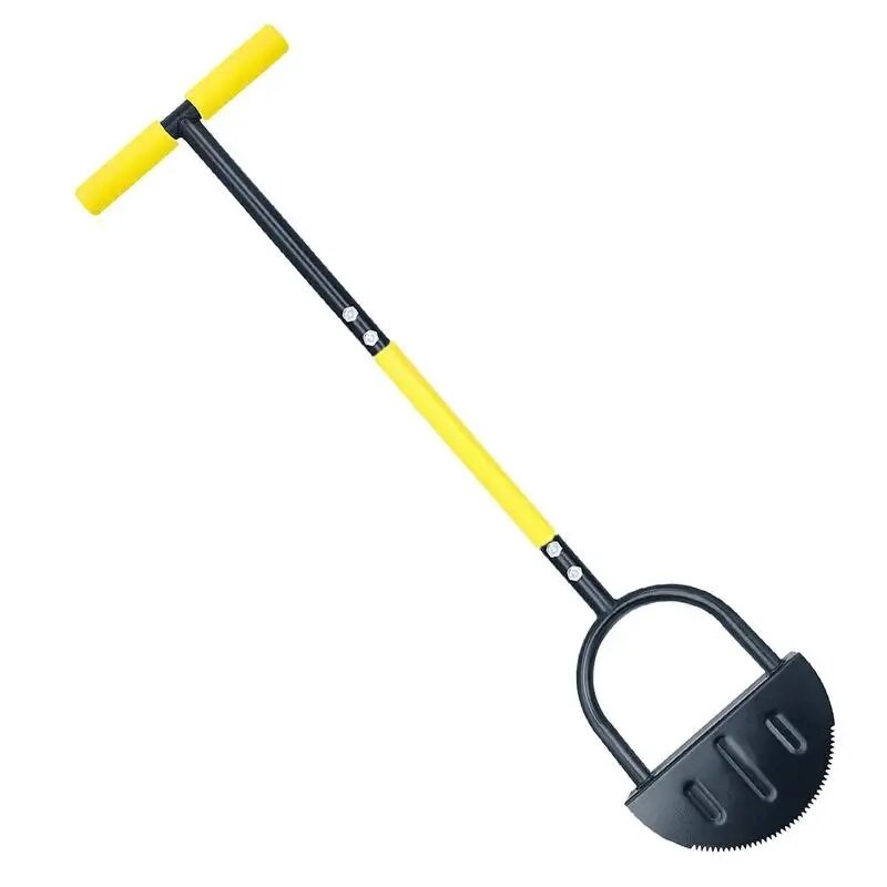 Trimming Shovel Half Moon Lawn Mowing Weeding Tools Machine Sawtooth