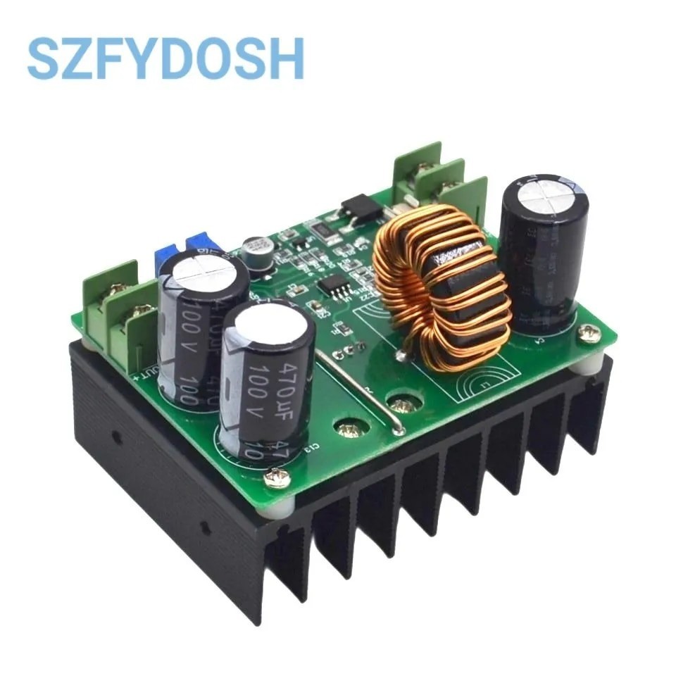 600W DC-DC Boost Converter 10V-60V To 12V-80V 10A Step Up Power Supply ...