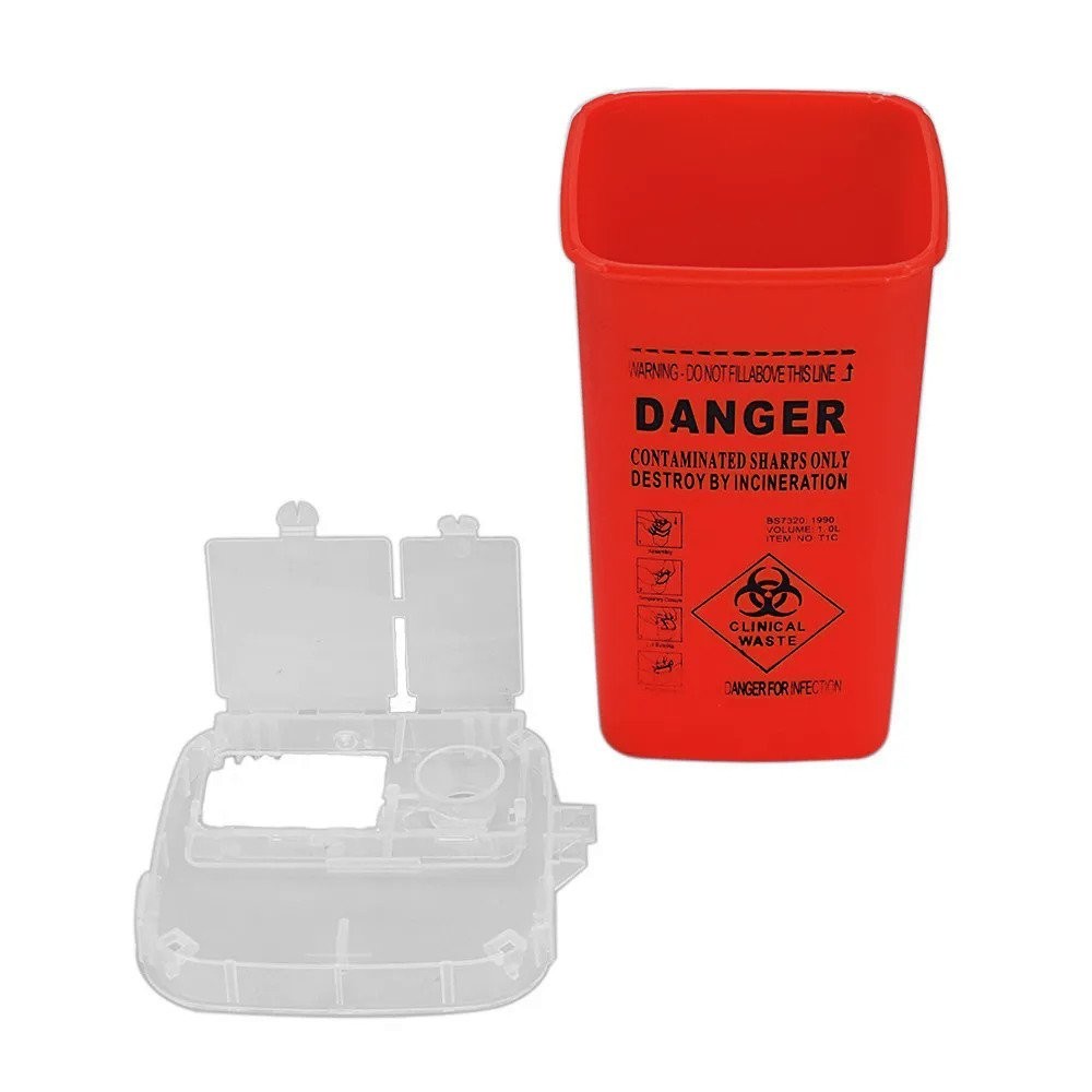 Medical Tattoo Plastic Container Medical Container Needles Bin ...