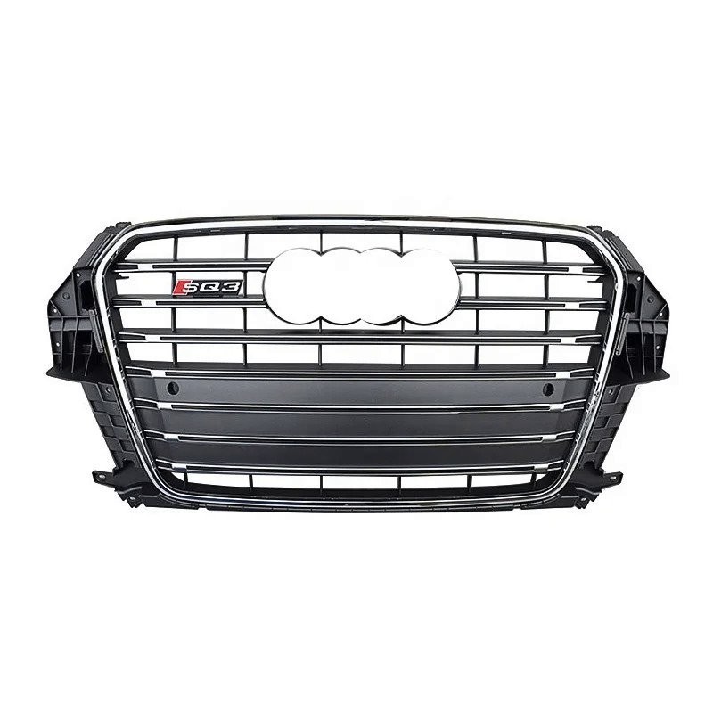 SQ3 racing car grills ABS front bumper grille for Audi Q3 SQ3 RSQ3