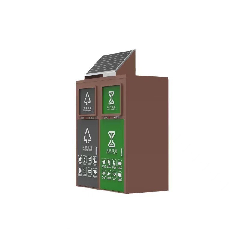 Factory Supply Smart Recycle Garbage Bin Public Community Outdoor Trash ...