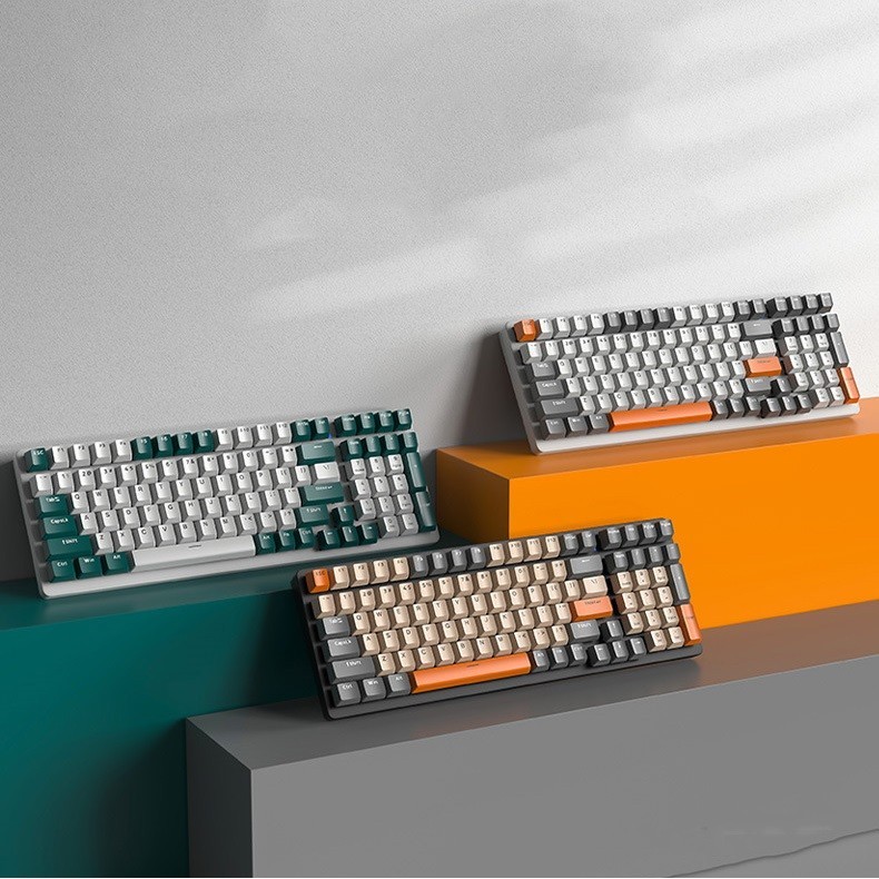 Free Wolf K6 Wireless BT Three Mode Mechanical Keyboard Hot Plug 980 ...