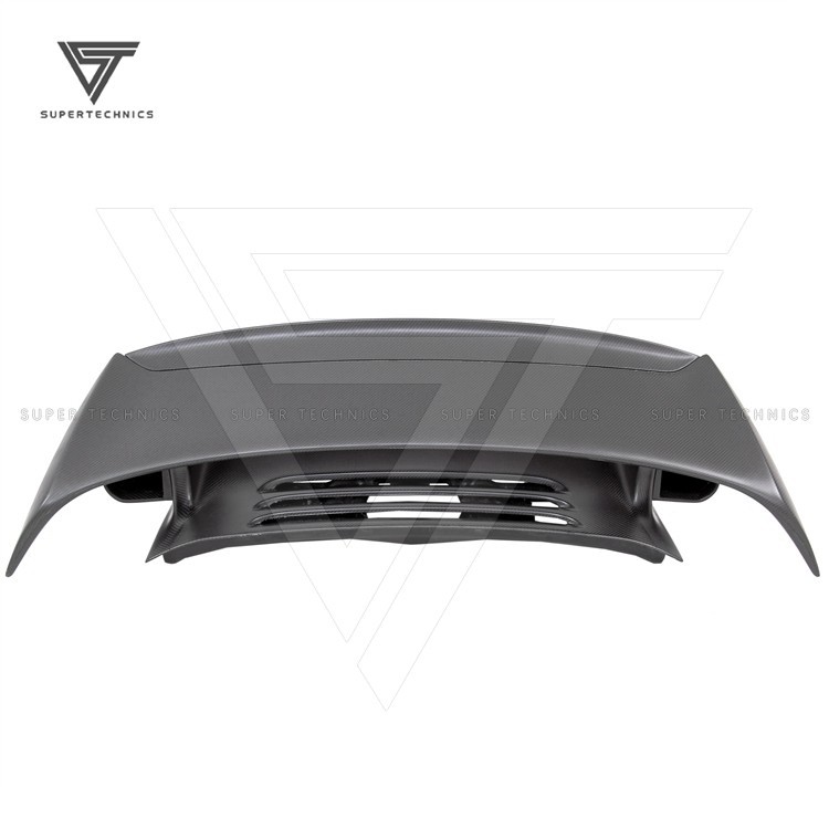 Factory direct sales GT2 Style Matt Carbon Fiber Rear Spoiler Wing For ...