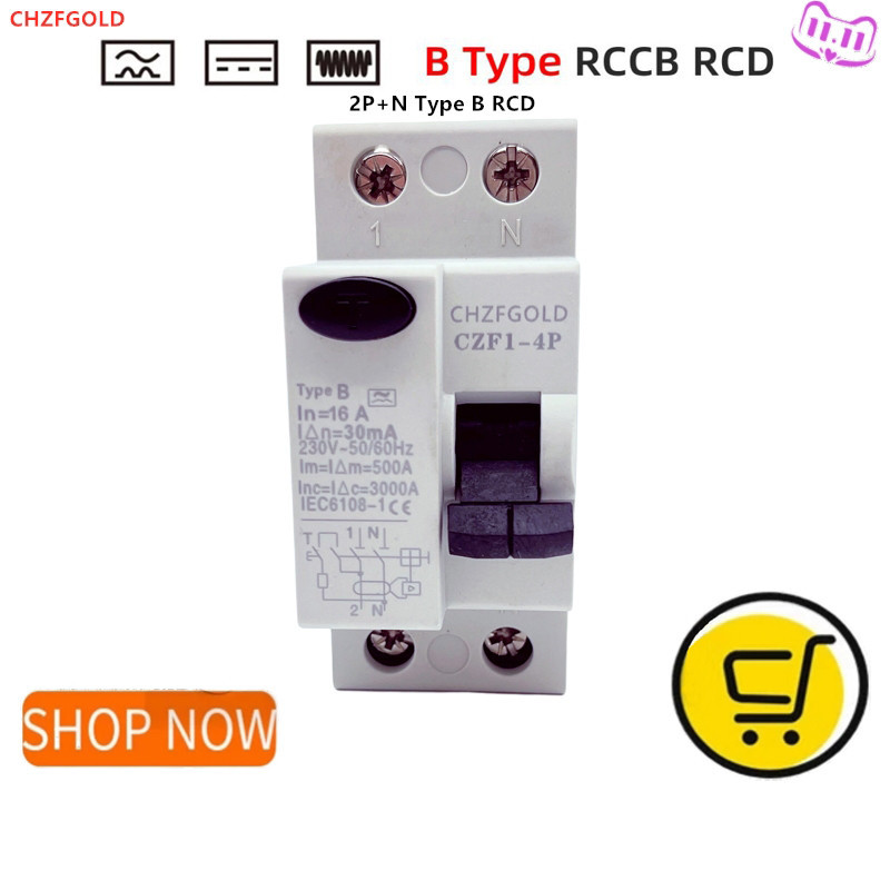 RCCB RCD DC Electric Vehicle EV Charging Pile Residual Current Breaker ...