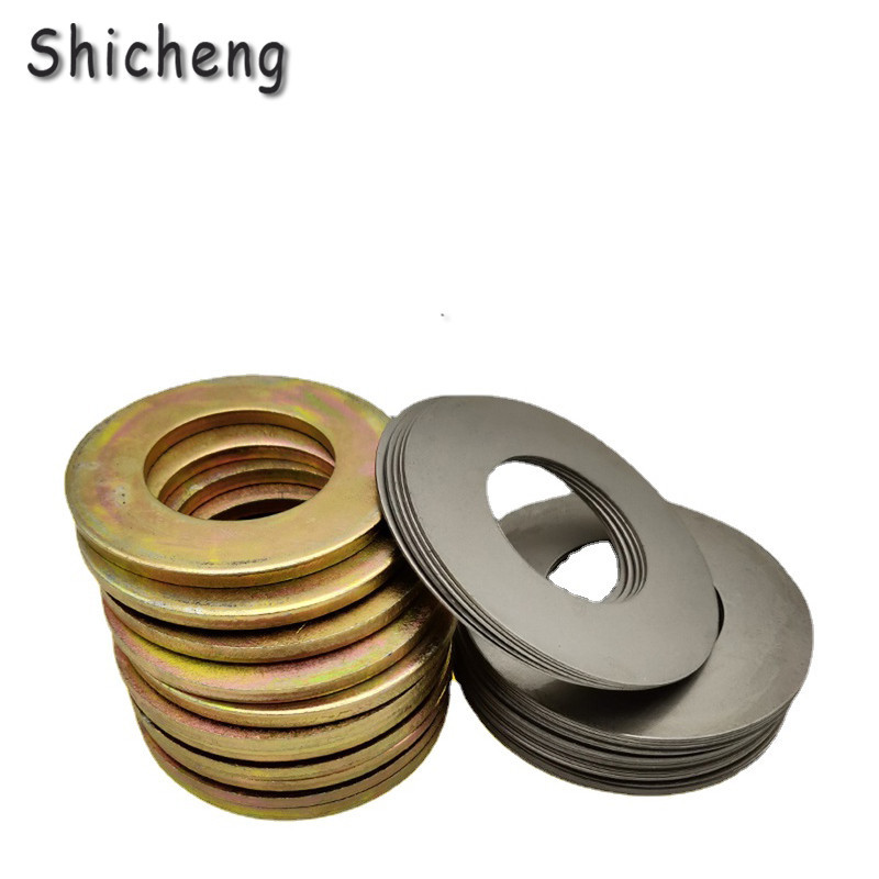 ☭10pcs Excavator Shims spacer Metal Wear-resistant Thickened Shaft ...