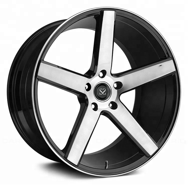 Staggered Alloy Wheels 19 20 21 22 Inch Beadlock Rims 5 Hole Passenger ...