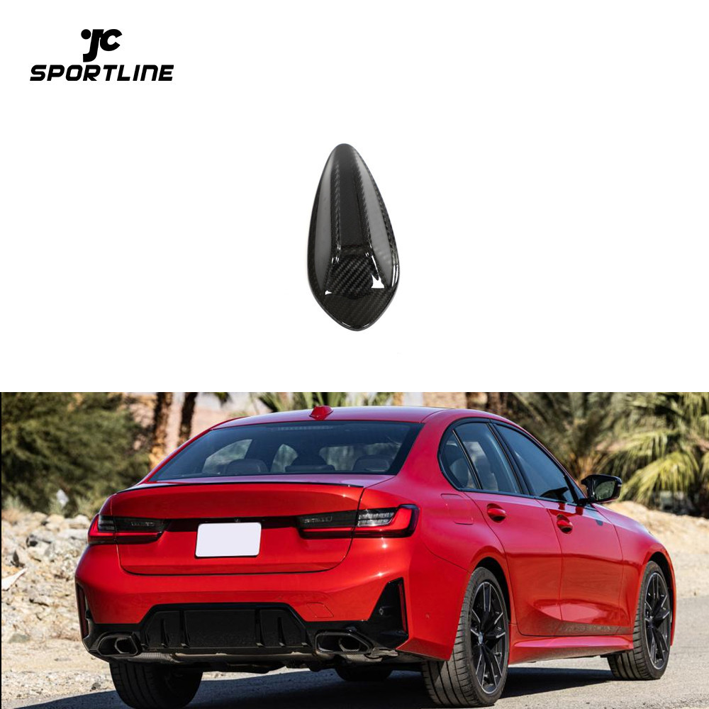 Jc Sportline Carbon Fiber Roof Shark Fin Antenna For Bmw G20 Lci M Sport Edition Sedan 4 Door