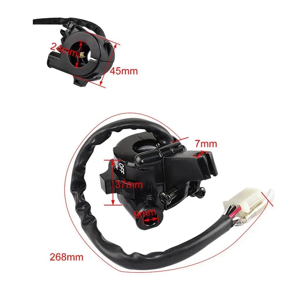 Yamaha Start Stop Switch New Throttle Housing With Start