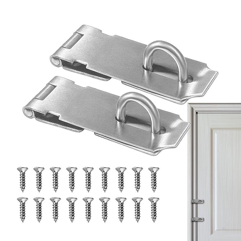 ♟door Lock Hasps Door Clasp Locks Hasp Latch Heavy Duty Door Locks Hasp 