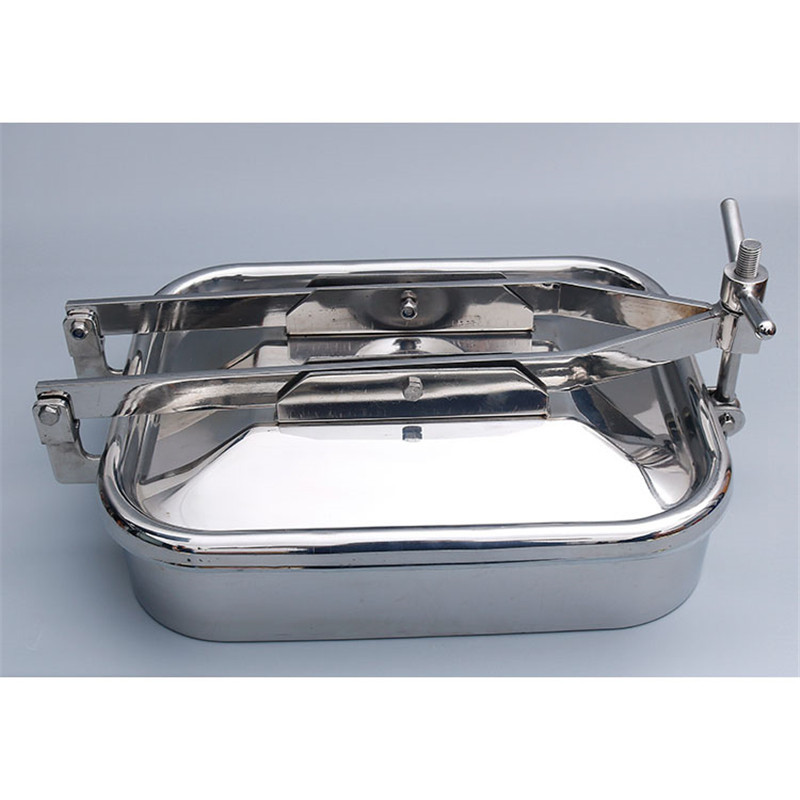 Rectangular Manhole Cover Stainless Steel 304/316 Square Quick Opening ...