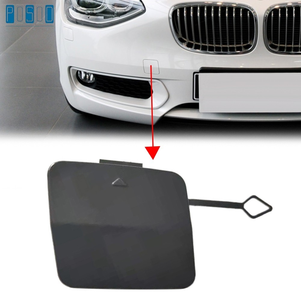 Cover Front Bumper Bumper Cover Tow Hook ABS Black Bumper Cover Cap ABS