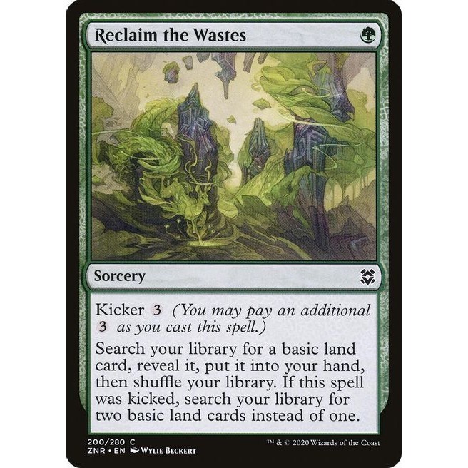 Reclaim the Wastes Magic The Gathering (MTG) Shopee Philippines