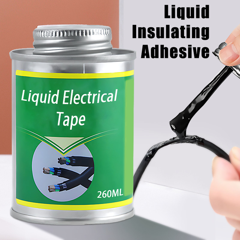 Waterproof Liquid Electrical Tape Insulating Tape Fix Line Glue Liquid ...