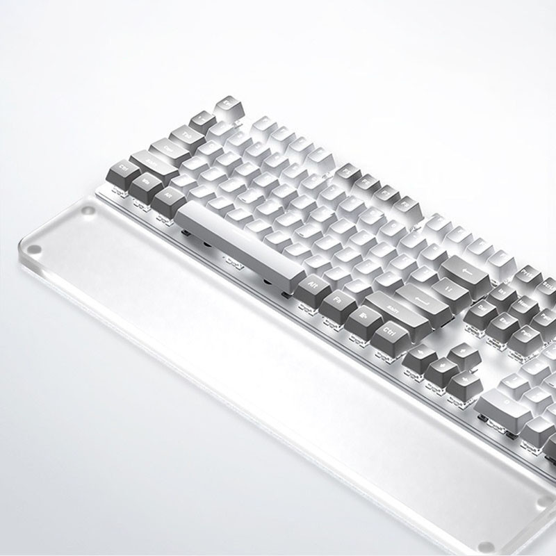 Frosted Acrylic Wrist Rest for Keyboard,Hand Relief Support Pad
