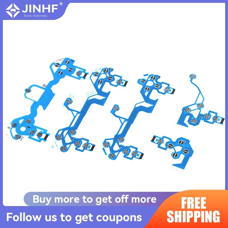 ☽For PS4 DS4 PRO Slim Controller Conductive Film Blue Film JDM 050 040 ...
