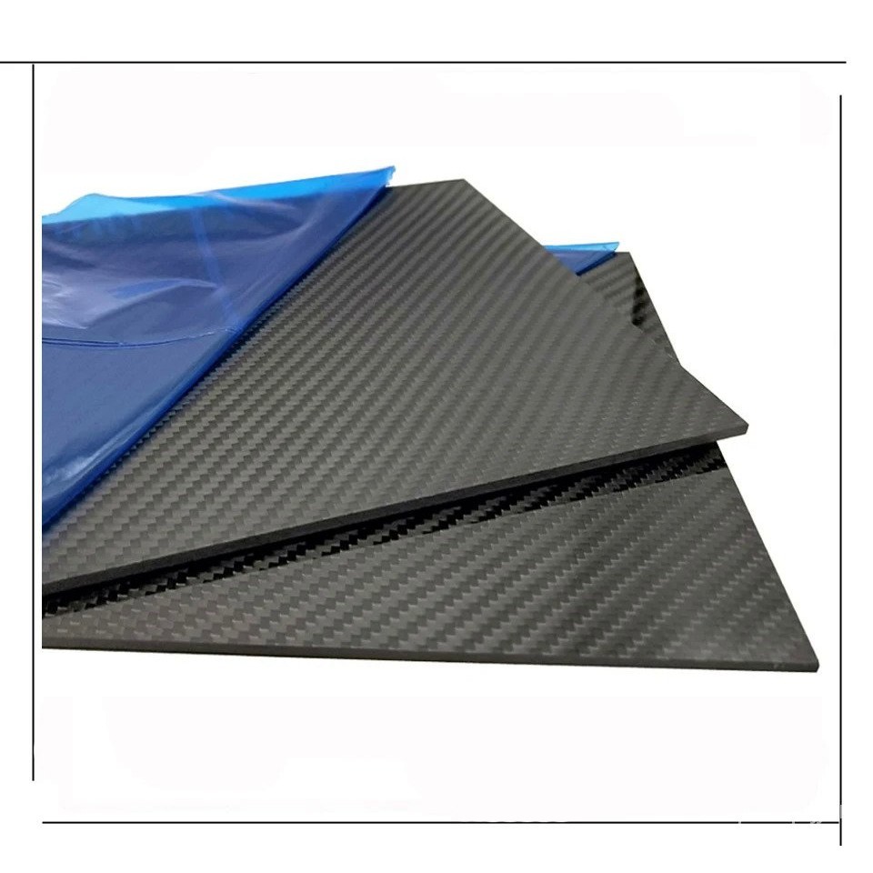 245x395mm Full 3K Carbon fiber Plate sheet High strength Carbon Board ...