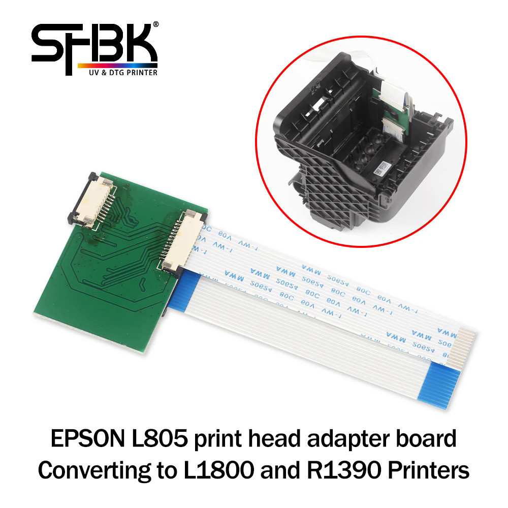 Epson L1800 R1390 DTF DTG UV printer using L805 L800 R330 print head ...
