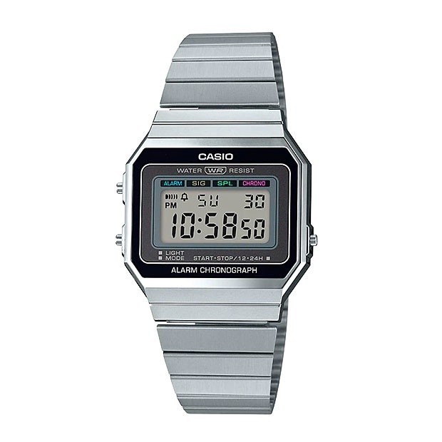 Casio A700W 1ADF Silver Stainless Steel Strap Digital Watch Shopee Philippines