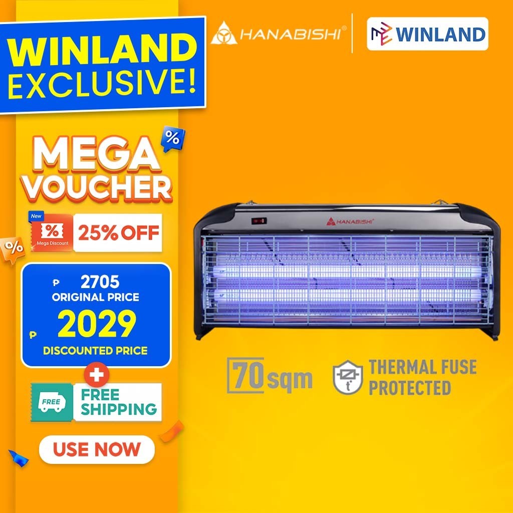 Hanabishi by Winland Insect Killer | Bug Zapper UV light Mosquito Lamp ...