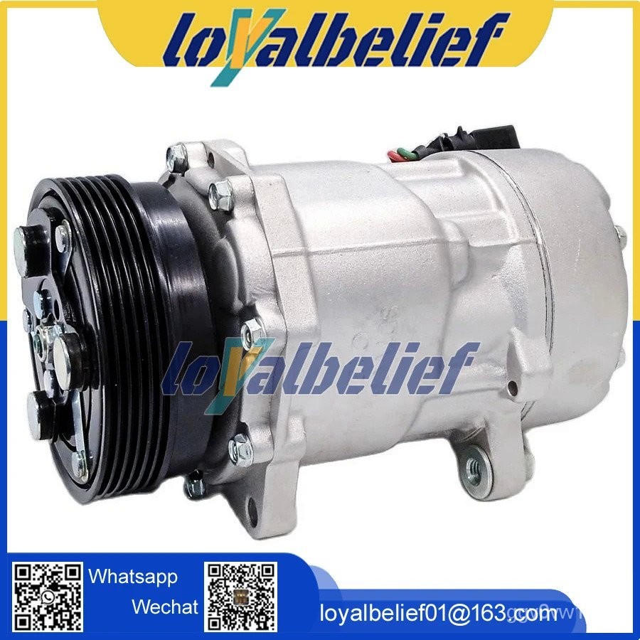 Sanden SD7V16 AC Compressor For Volkswagen Beetle Golf Jettas Bettle A3 ...