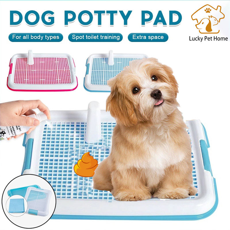 Dog Training Potty Pad (With Stand) Dog Poop Tray Litter Box Pet