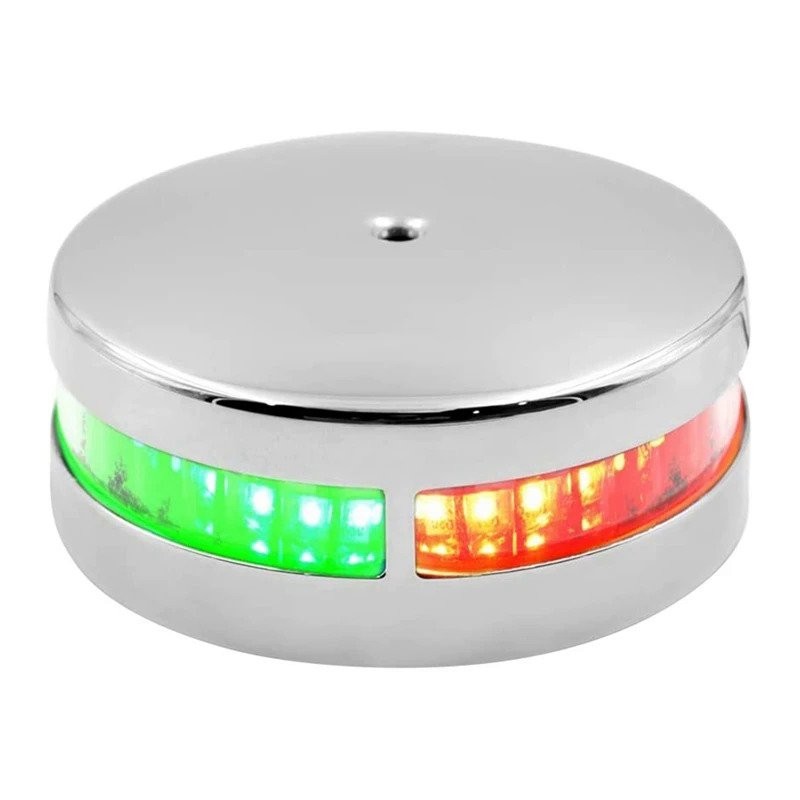 Boat Light BiColor Bow Light LED Navigation Lights Red & Green