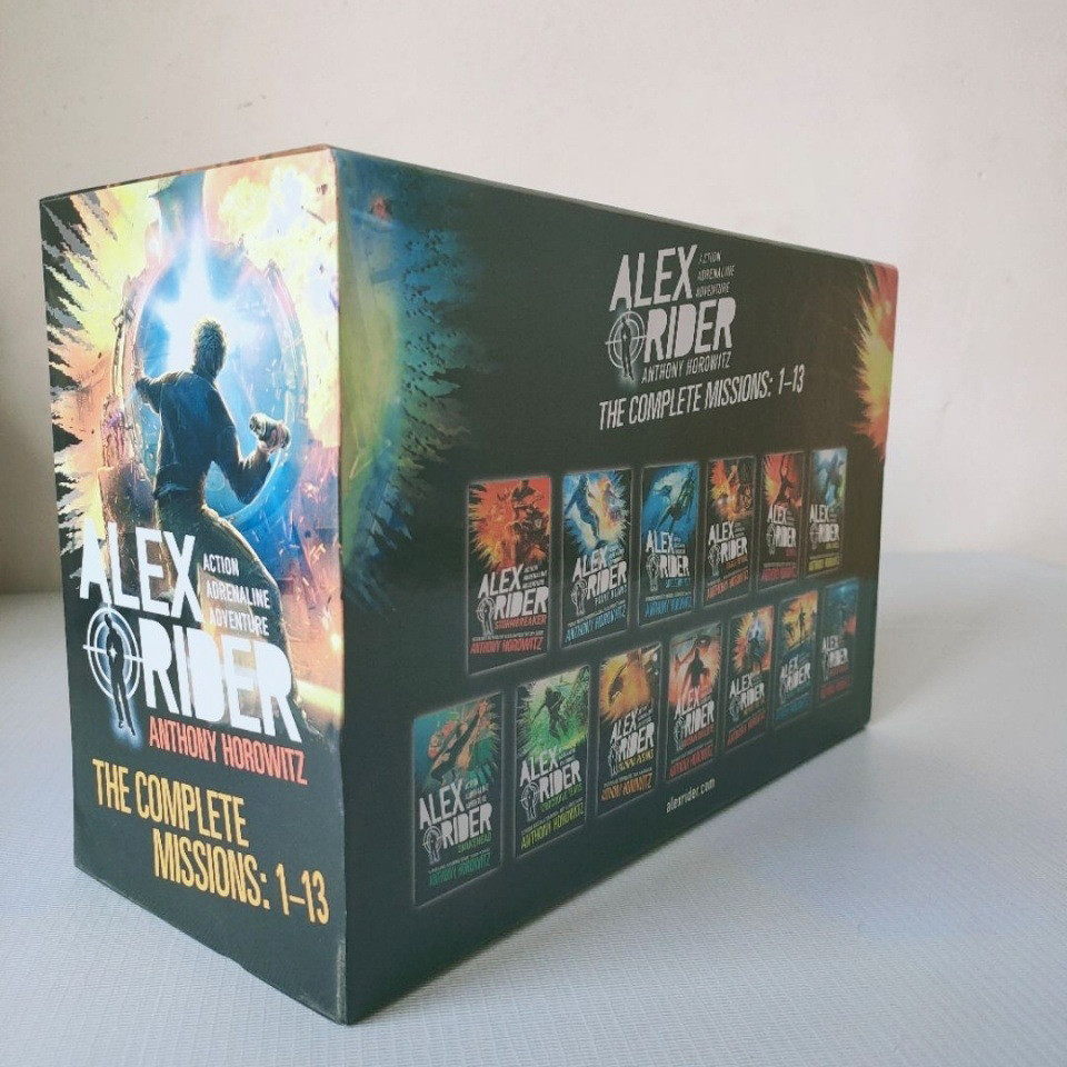☻13 Books English Novel Alex Rider Complete Anniversary Collection ...
