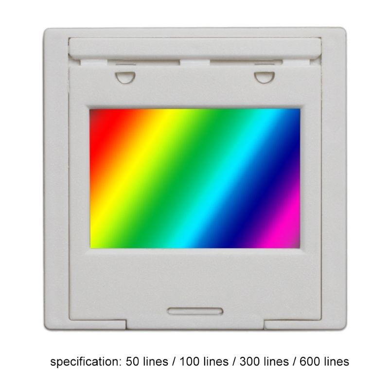♦Trasmission Diffraction Grating 50/100/300/600 line Spectrophotometer