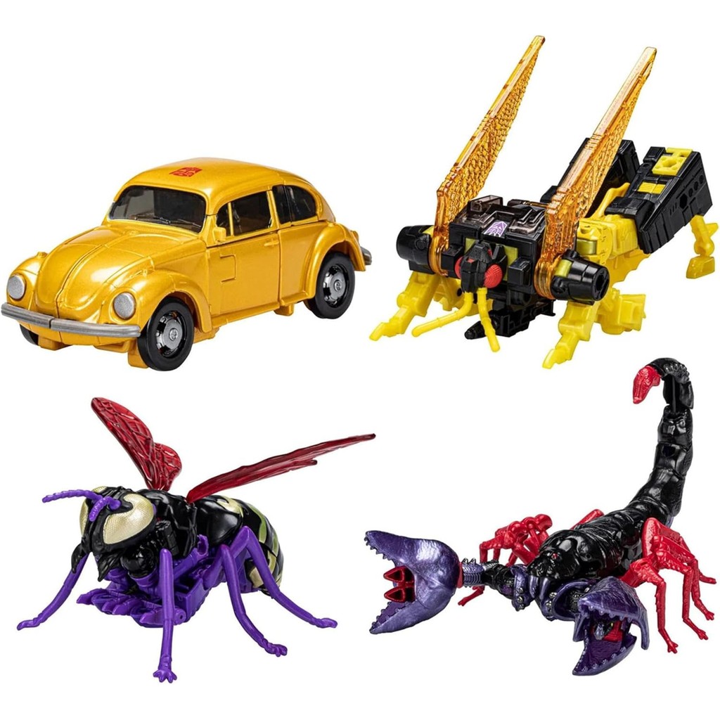 TRANSFORMERS Buzzworthy Bumblebee Creatures Collide (Autobot Goldbug ...