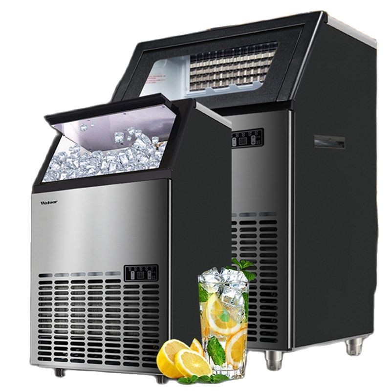 ♥HICON 220V 70KG 80KG Ice Maker commercial cube ice machine automatic
