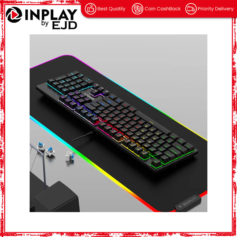 Inplay NK1040-B Mechanical Keyboard | Inplay by EJD | Shopee Philippines