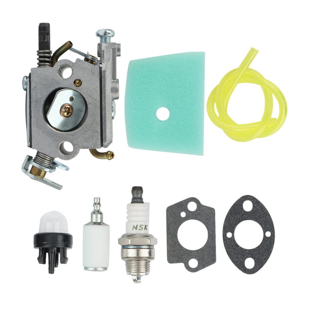 Carburetor Tune-Up Kit For Zama C1Q-EL24 - Fits Husqvarna 223 323 325 326 327 - Includes Fuel Line & Filter