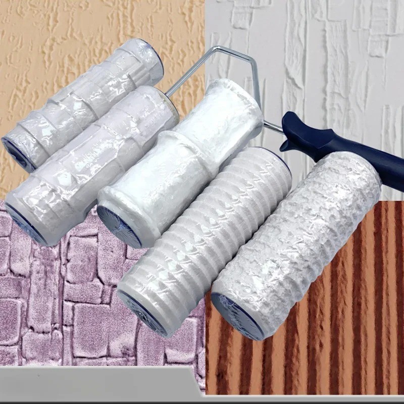 Paint Roller Painting Tool for Wall Rubber Protection Stamp