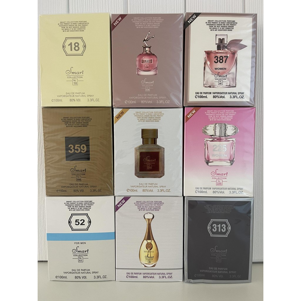 Smart Collections 100ML / Limited Edition Scents for Women & Men ...