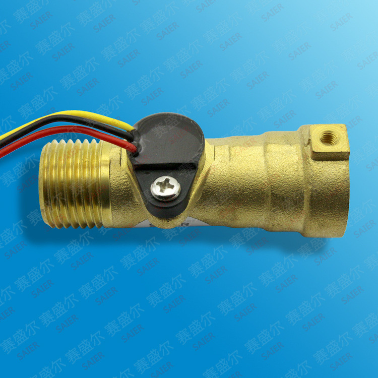 ♥Water Flow Meter Flowmeter Fuel Gauge Hall Flow Sensor Inductive
