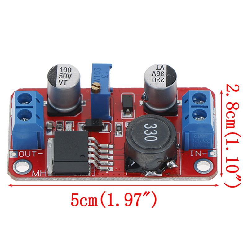 ☬5A DC-DC Step Up Power Module Boost Volt Converter 3.3V-35V To 5V 6V ...