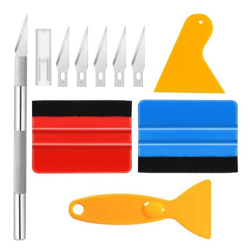 ⚔The 10 Piece Scraper Too Kit Is Suitable For Installing Car Window ...
