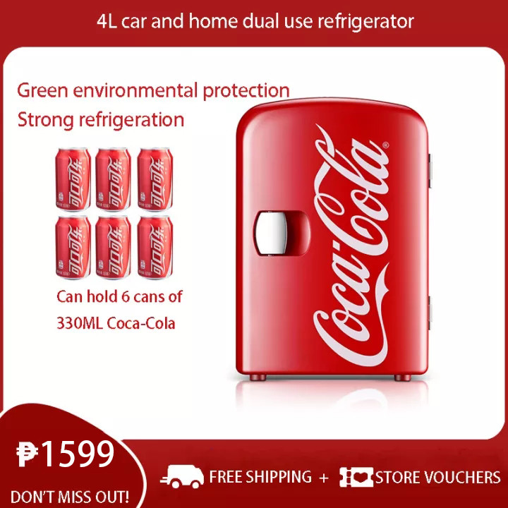 Coca-Cola Mini refrigerator Small refrigerator refrigerator inverter ...