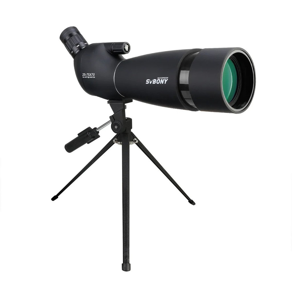 Adjustable 25X~75X Magnification 70mm Lens Field of View 64~43 ft ...