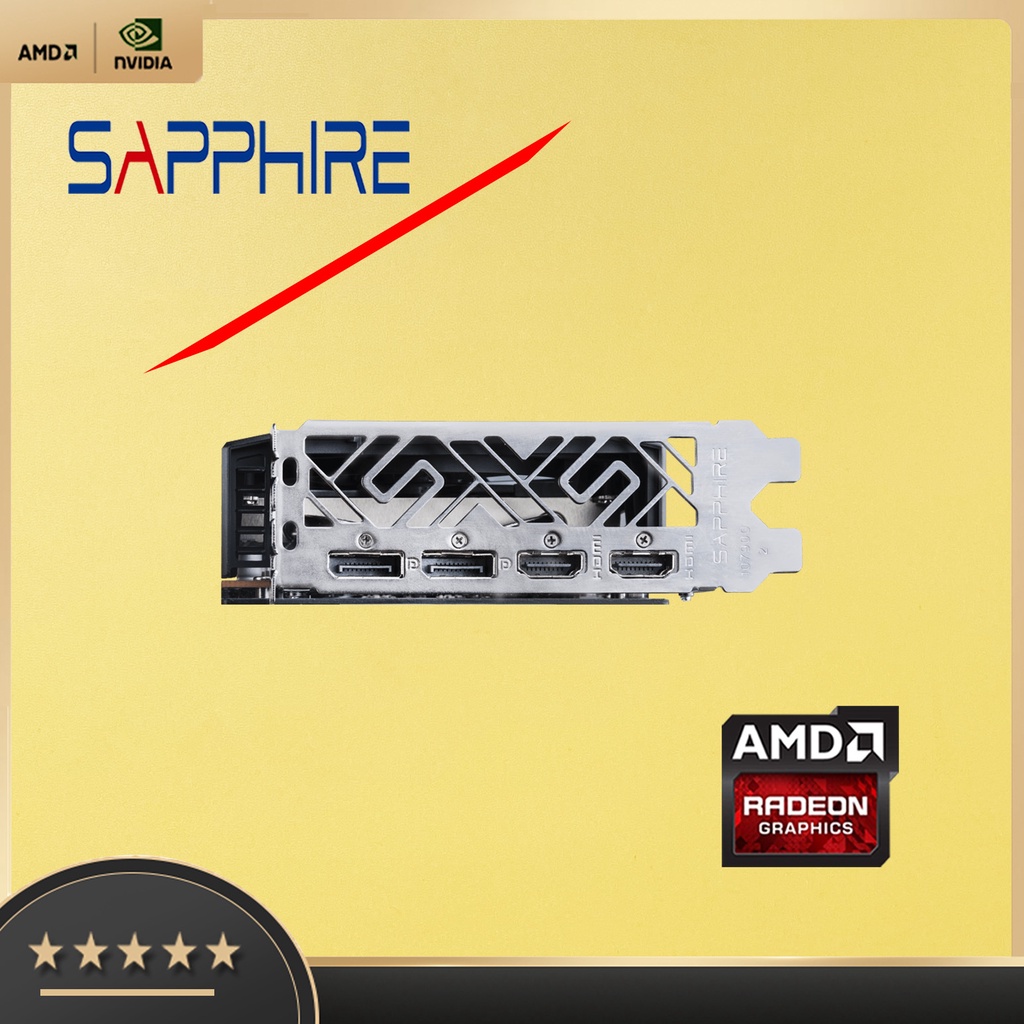 Video Sapire Card AMD Rx5700 PRO 8G 256Bit Gddr6 Graphics For Rx5000 ...