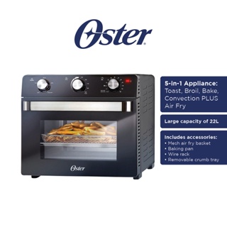 Best Buy: Oster Air Fryer Toaster Oven Black TSSTTVMAF1