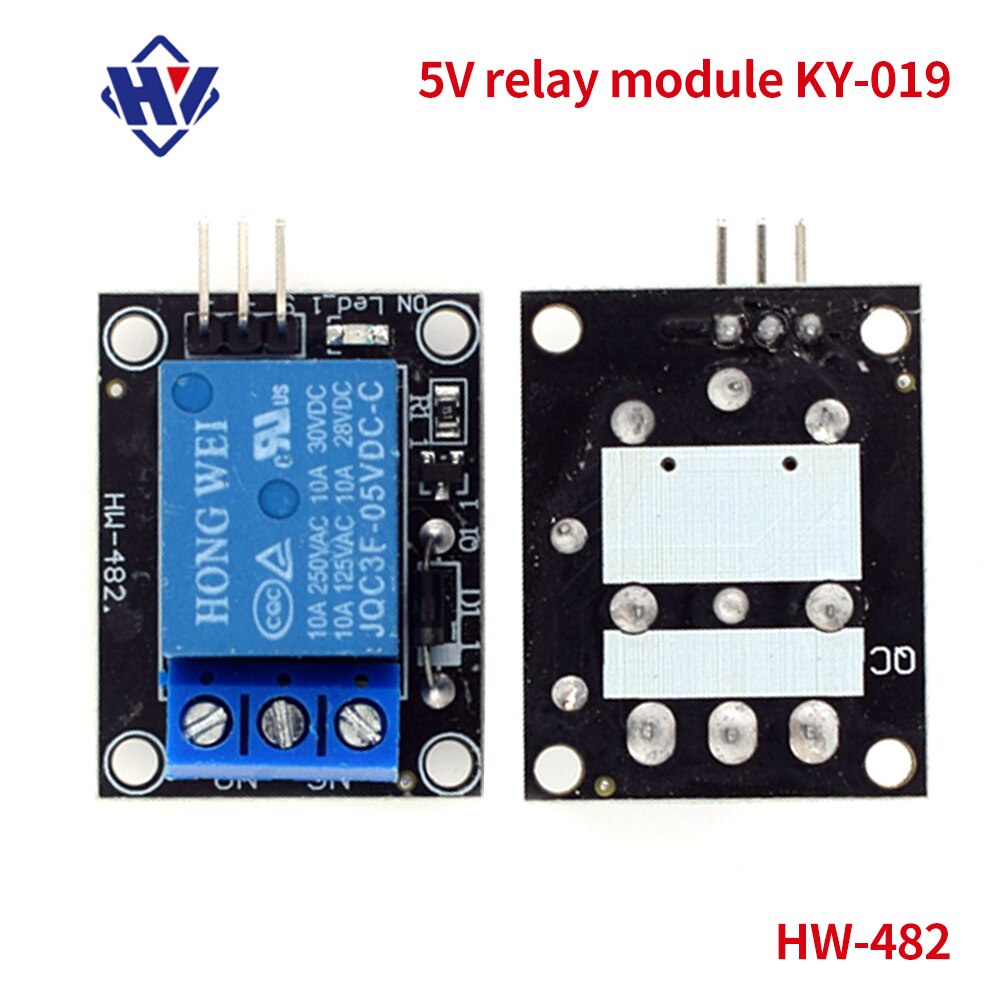 1 channel single-phase 5V relay module KY-019 1 blue relay module for ...