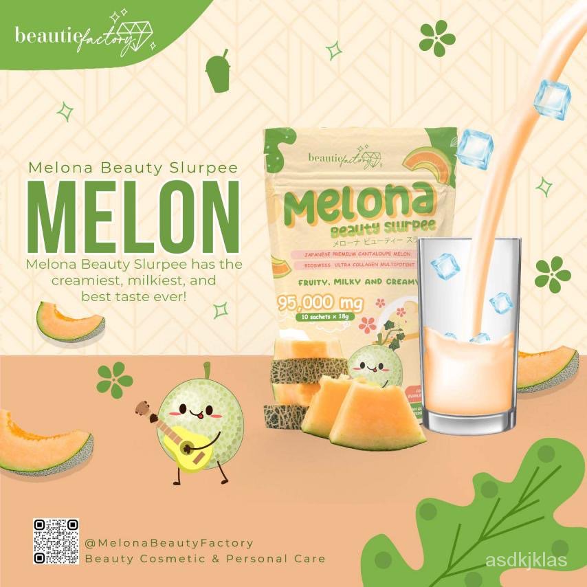 Melona Beauty Slurpee Collagen Drink Beauty Milk Collagen Vitamin C