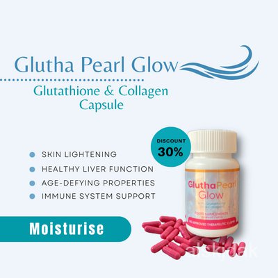 Glutha Collagen Capsule Japan Whitening Products Glutha Pearl Glow 30 