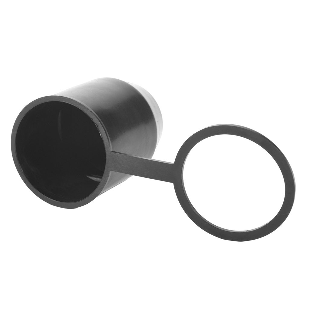 ♠Black Tow Bar Ball Pushin Type Cover Cap Car Hitch Towball Trailer