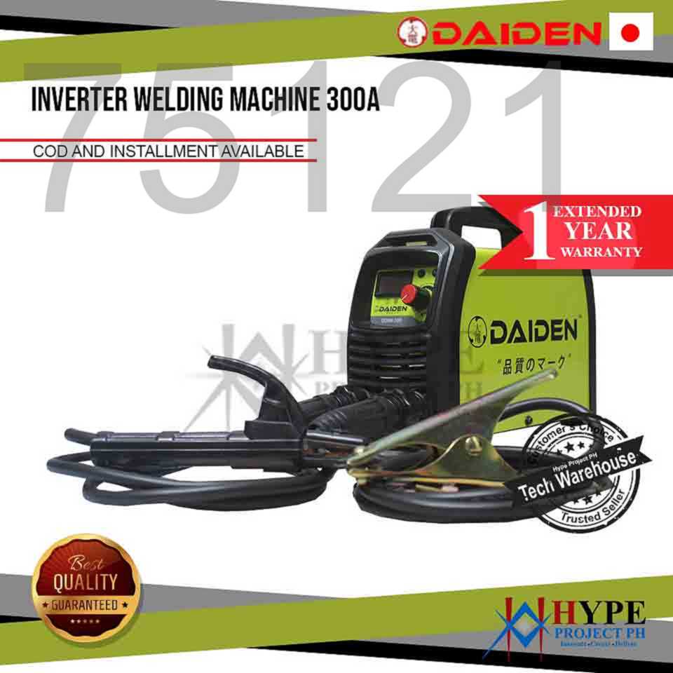 S517 DAIDEN Portable Inverter Welding Machine 300Amp HEAVY DUTY Shopee Philippines