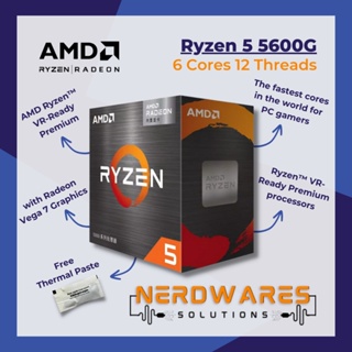 New AMD Ryzen 5 5600G Novo CPU Vega 7 Brand R5 5000 Series placa